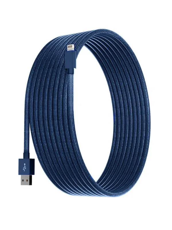 10 FT MFI Certified Braided Lightning to USB Cable - FINAL SALE