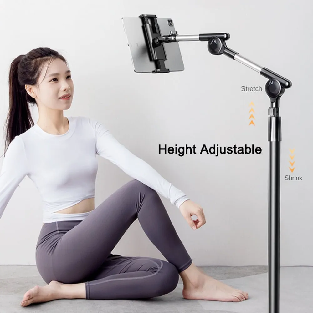 360° Rotating Adjustable Floor Stand for Phones & Tablets - RTAKO