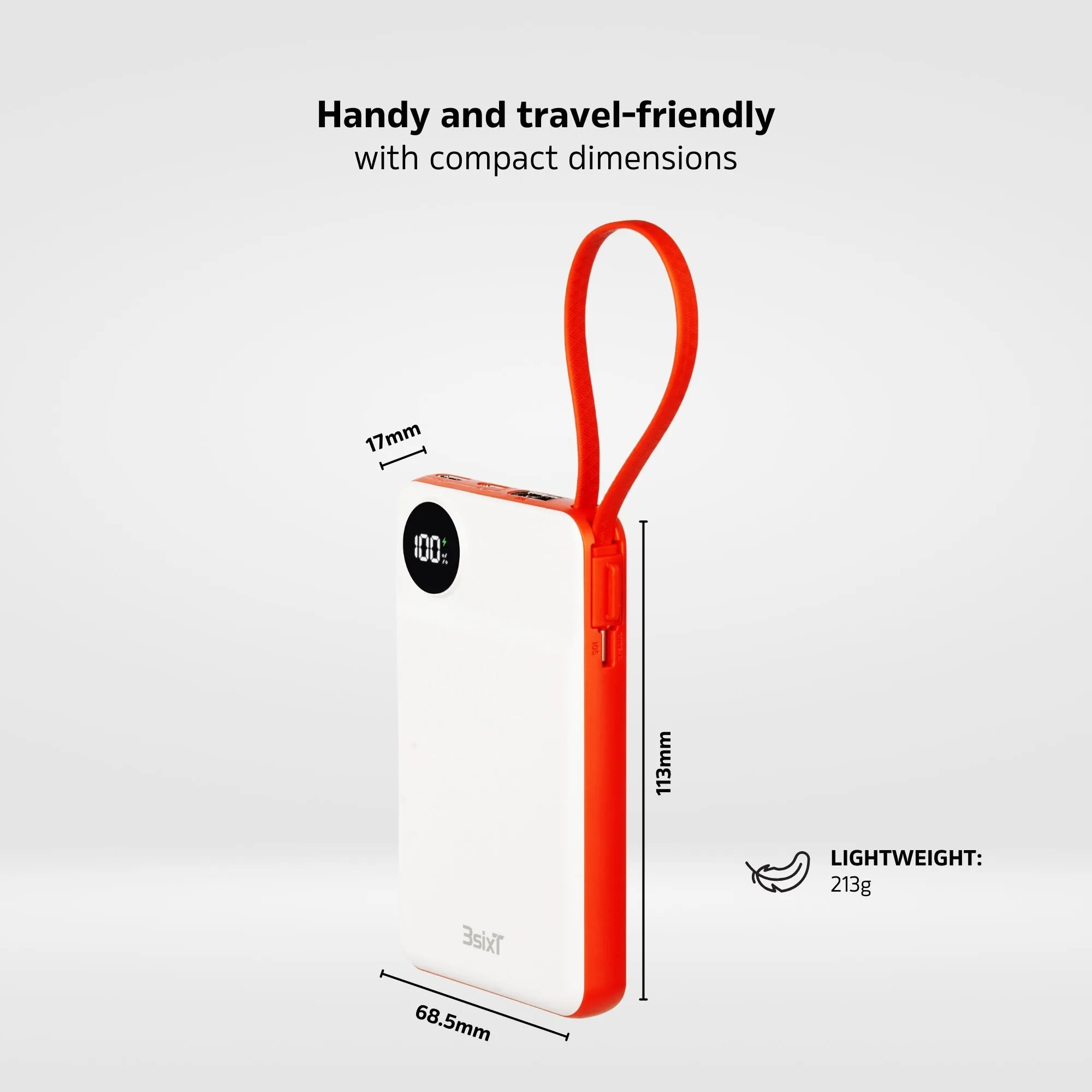 3sixT JetPak 3 in 1 Wireless 10000mAh Power Bank