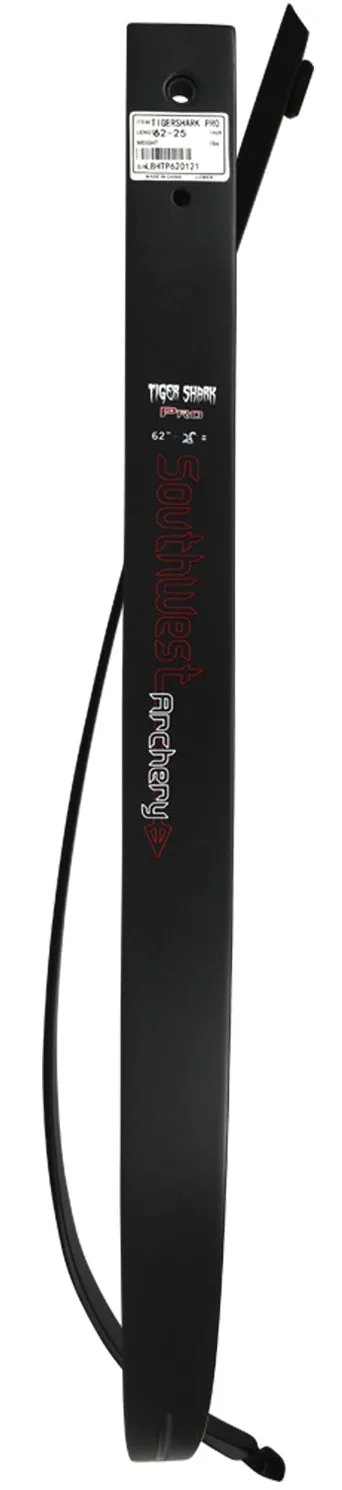 62" TIGERSHARK PRO TAKEDOWN RECURVE BOW