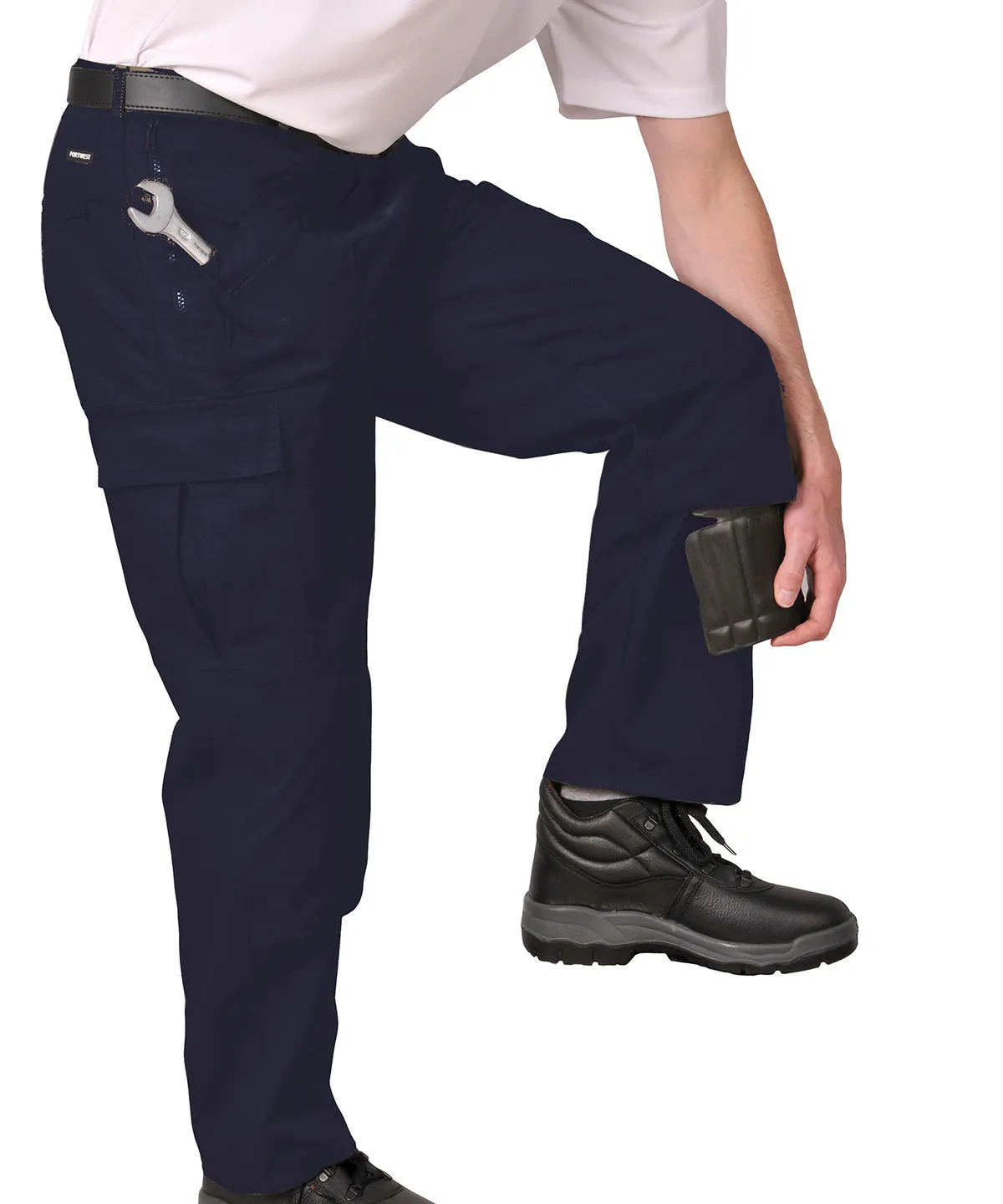 Action trousers (S887) regular fit | Black