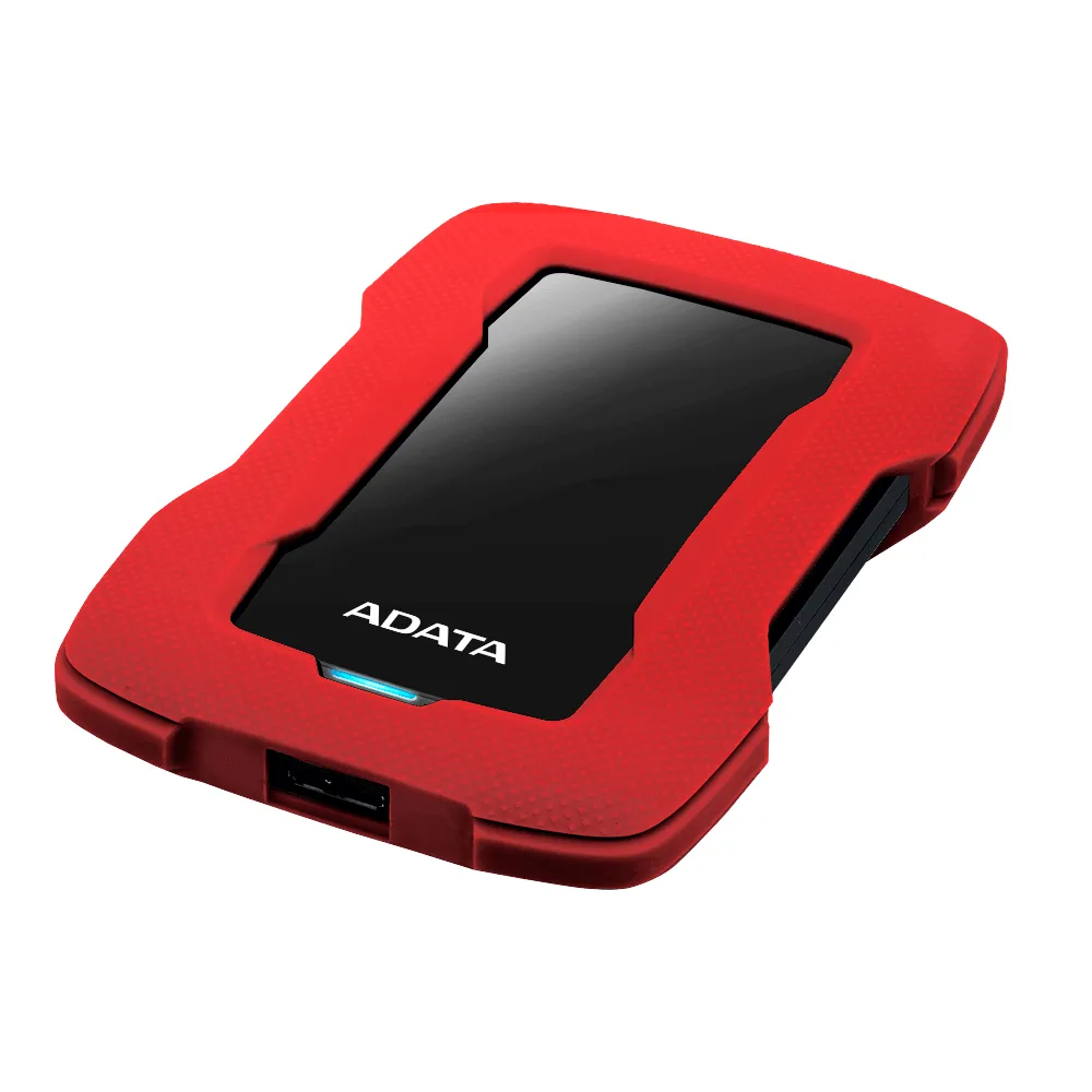 ADATA HD330 SHOCK-PROOF EXTERNAL HARD DRIVE 2TB (RED)