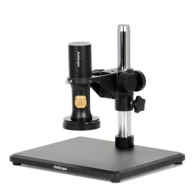 AmScope DM756 Series 8.3MP USB All-in-One Digital Microscope with Zoom Optics on Table Stand