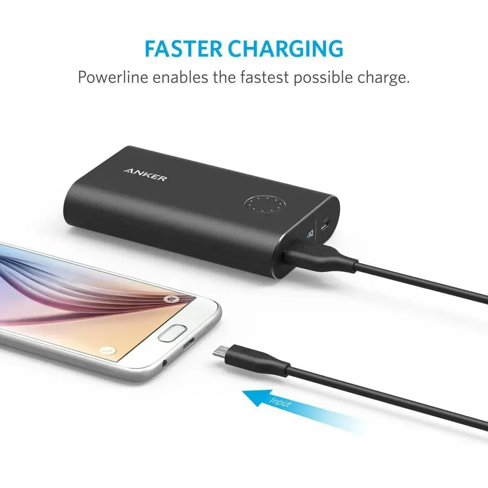 Anker PowerLine Micro USB Cable Fast Charging 6ft/1.8m Cable A8133