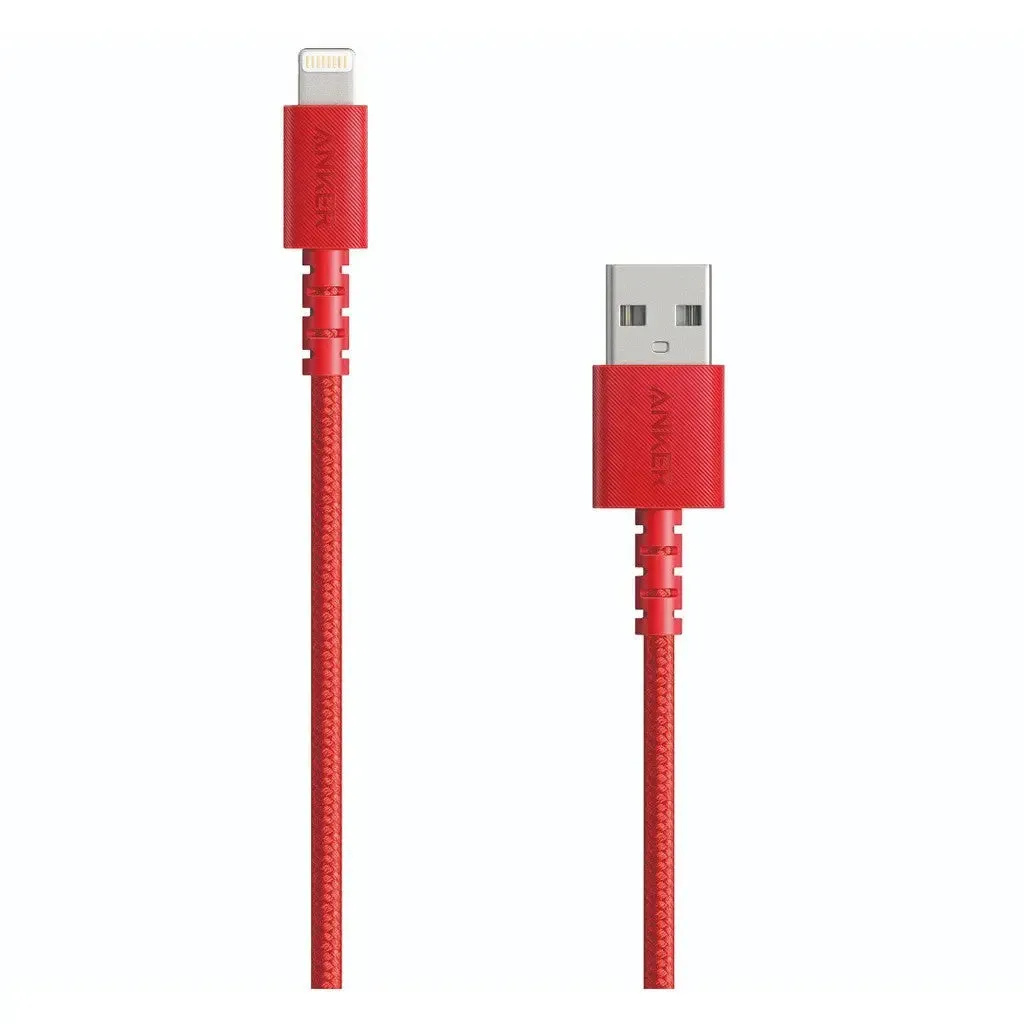 Anker PowerLine Select  USB A to Lightning Cable [MFi Certified] Braided Nylon 6ft/1.8m Cable A8013