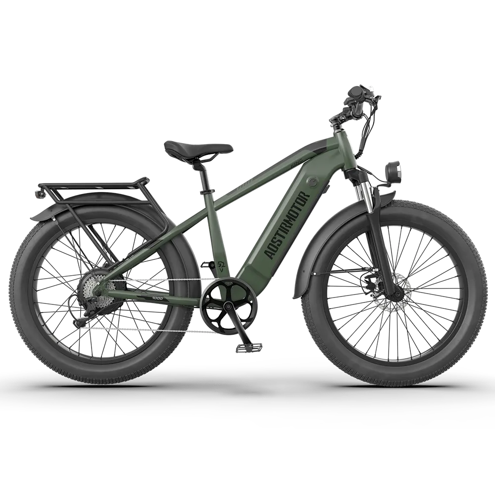 Aostirmotor King 1000W 52V All-Terrain Fat Tire Electric Bike