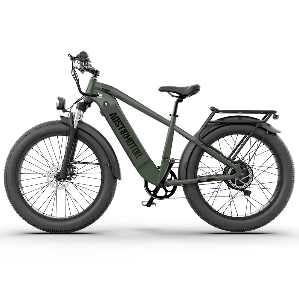 Aostirmotor King 1000W 52V All-Terrain Fat Tire Electric Bike