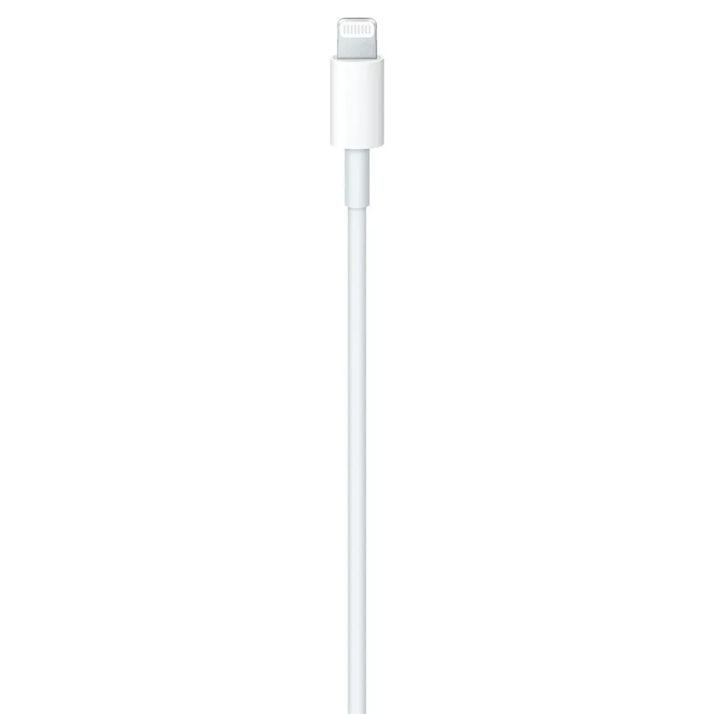 White Apple 2M Lightning to USB-C Cable - Model MW2R3ZM/A