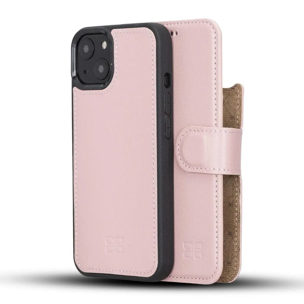 Apple iPhone 13 Series Detachable Leather Wallet Case - MW