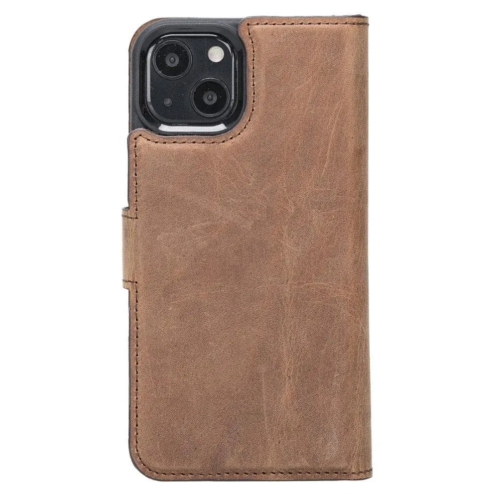 Apple iPhone 13 Series Detachable Leather Wallet Case - MW