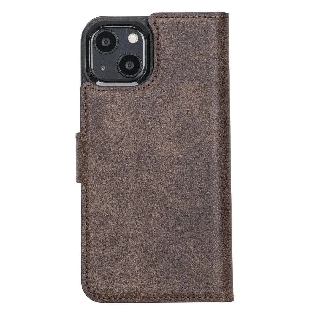 Apple iPhone 13 Series Detachable Leather Wallet Case - MW