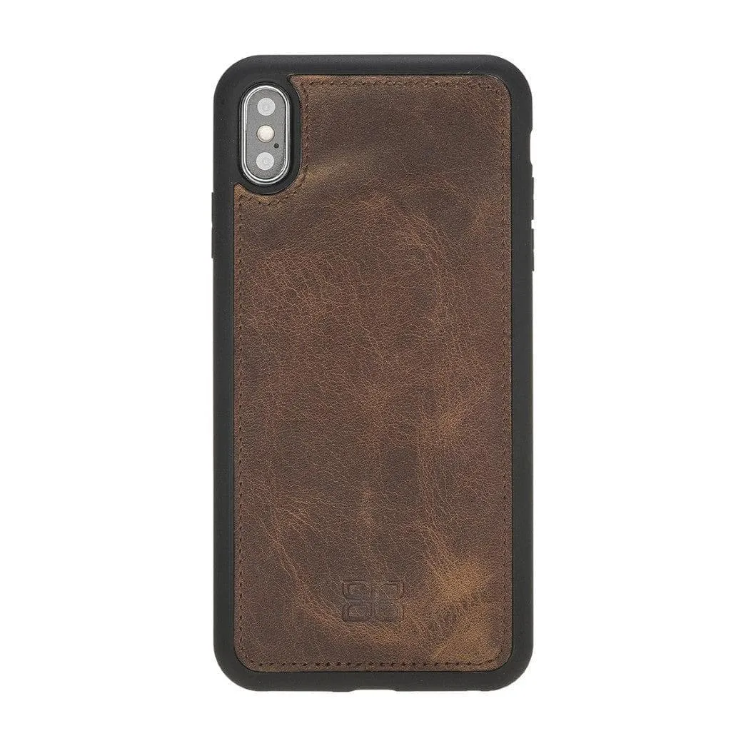 Apple iPhone X Series Detachable Leather Wallet Case - MW