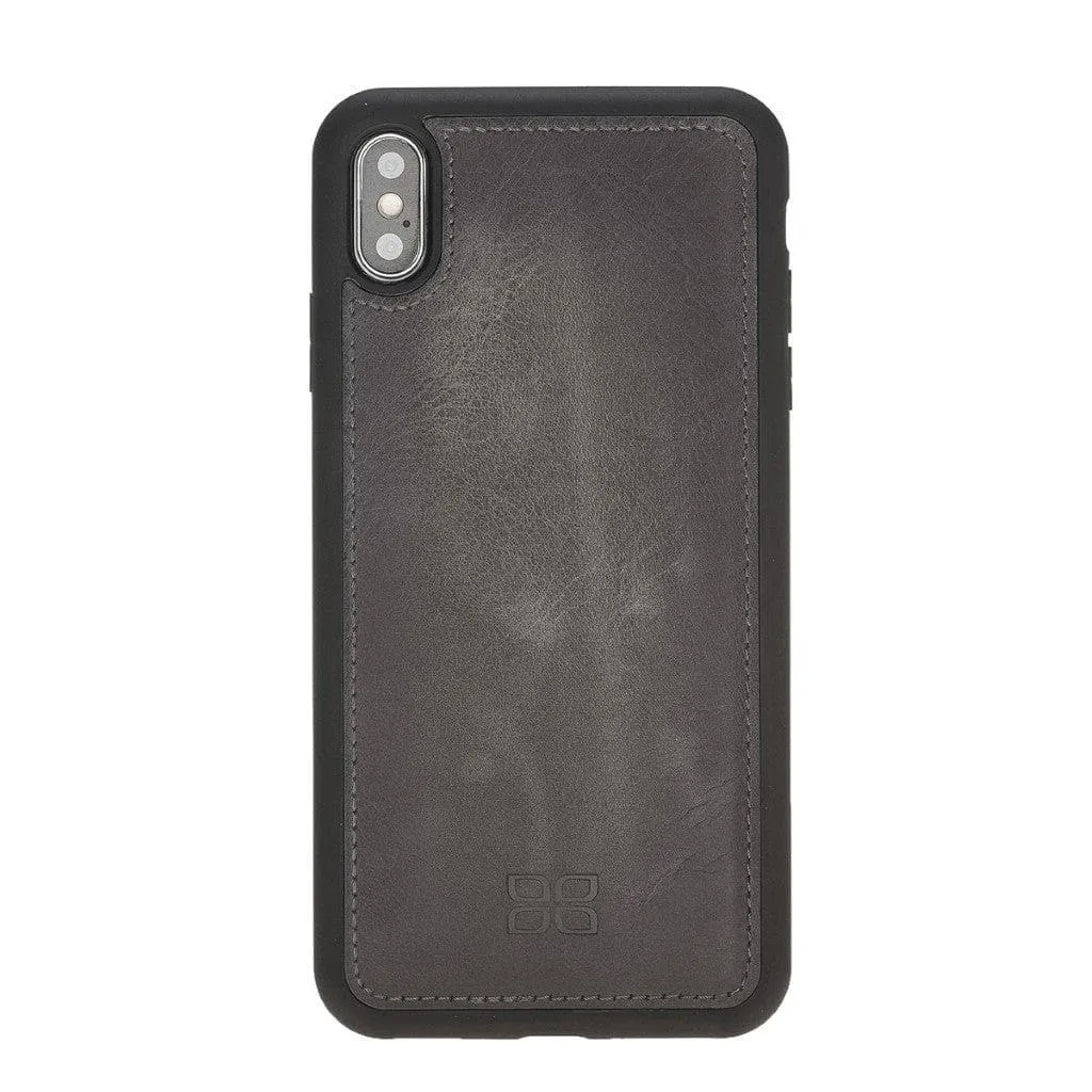 Apple iPhone X Series Detachable Leather Wallet Case - MW