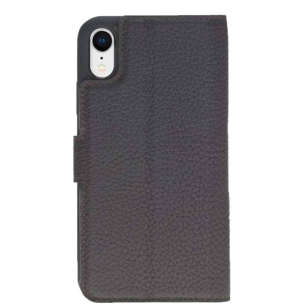 Apple iPhone X Series Detachable Leather Wallet Case - MW