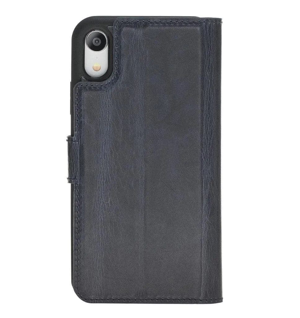 Apple iPhone X Series Detachable Leather Wallet Case - MW