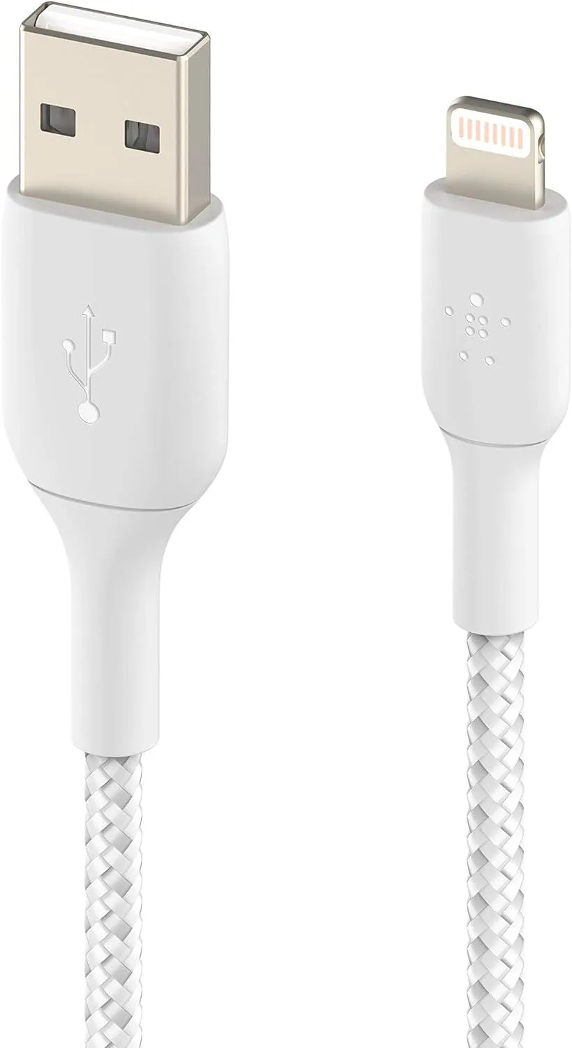 Belikn Boost Charge 1M Braided USB C to Lightning Cable White - CAA004bt1MWH