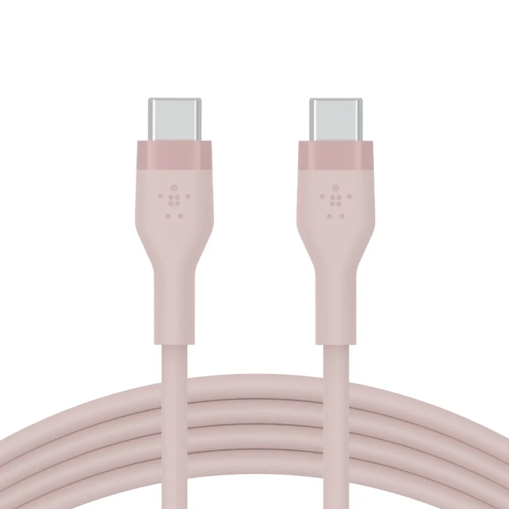 Belkin CAA009bt1M USB-C to USB-C Boost Up Charge Silicone 1M - (Pink)