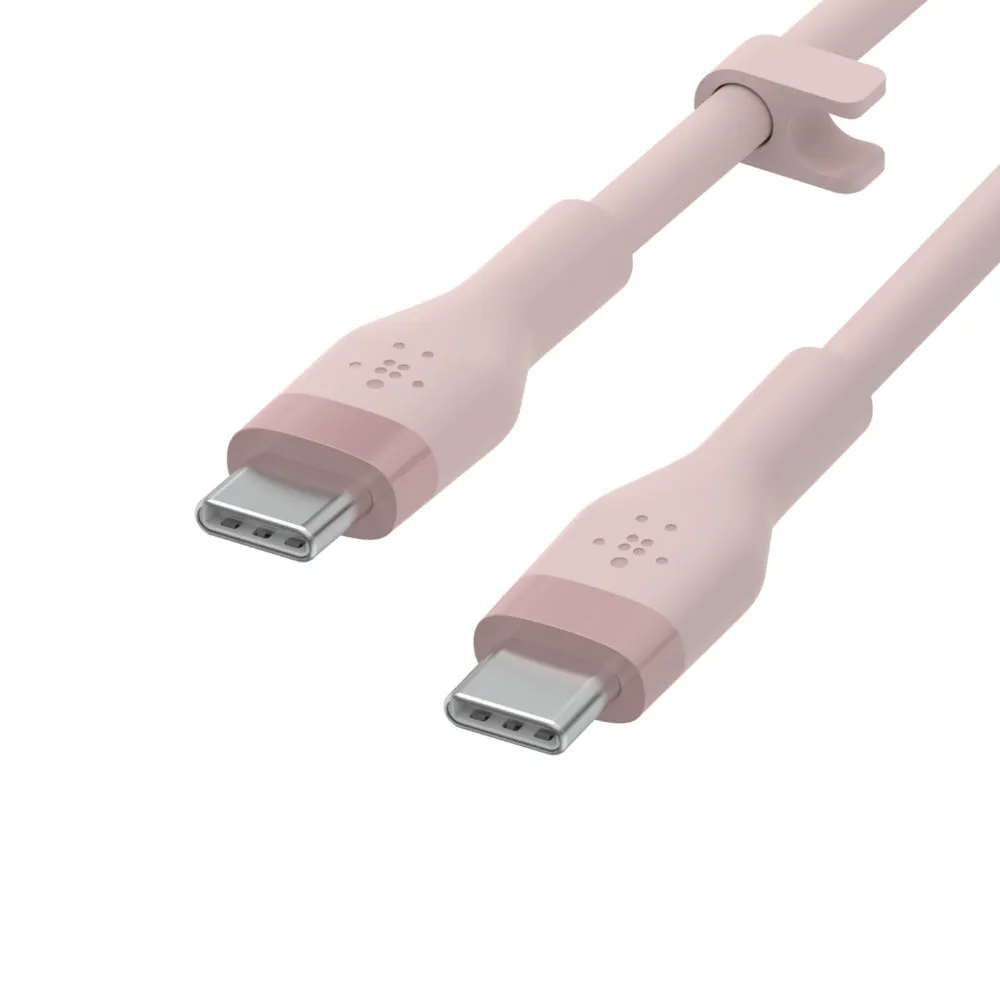 Belkin CAA009bt1M USB-C to USB-C Boost Up Charge Silicone 1M - (Pink)