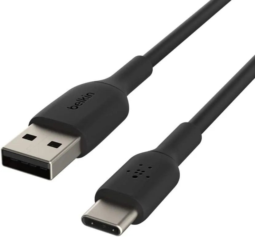 Belkin USB A to USB C 1M Durable and Flexible Cable - Black