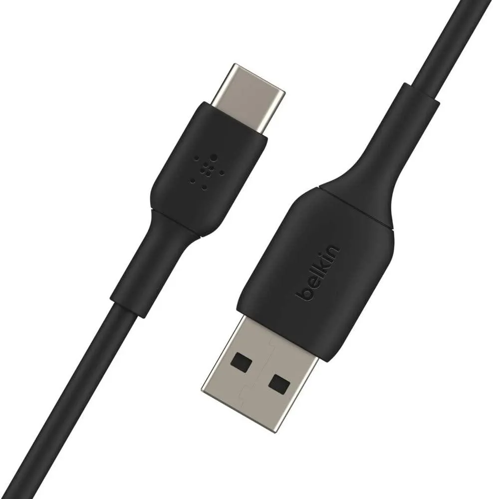 Belkin USB A to USB C 1M Durable and Flexible Cable - Black