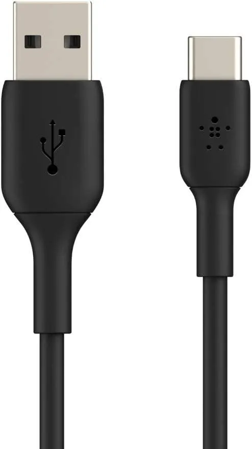 Belkin USB A to USB C 1M Durable and Flexible Cable - Black