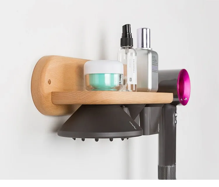 Blow-Out Station Walnut Organizer Rack