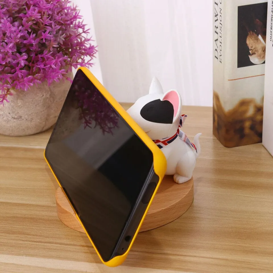 Bull Terrier Phone Holder