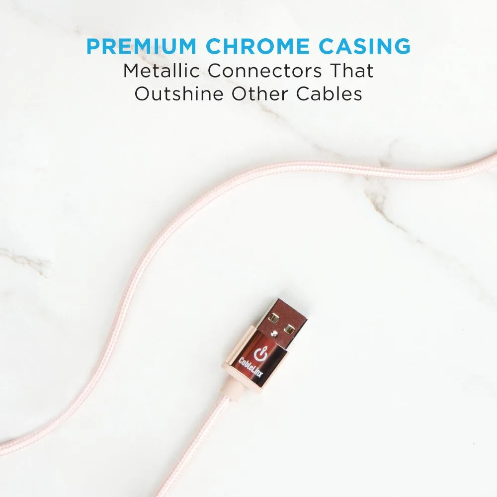 CableLinx Elite USB-C to USB-C Charge & Sync Braided Cable