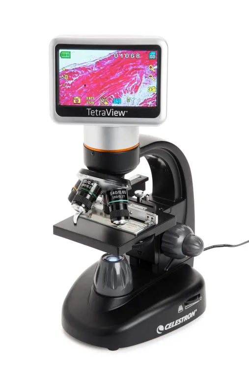 Celestron TetraView LCD Digital Touch Screen Microscope