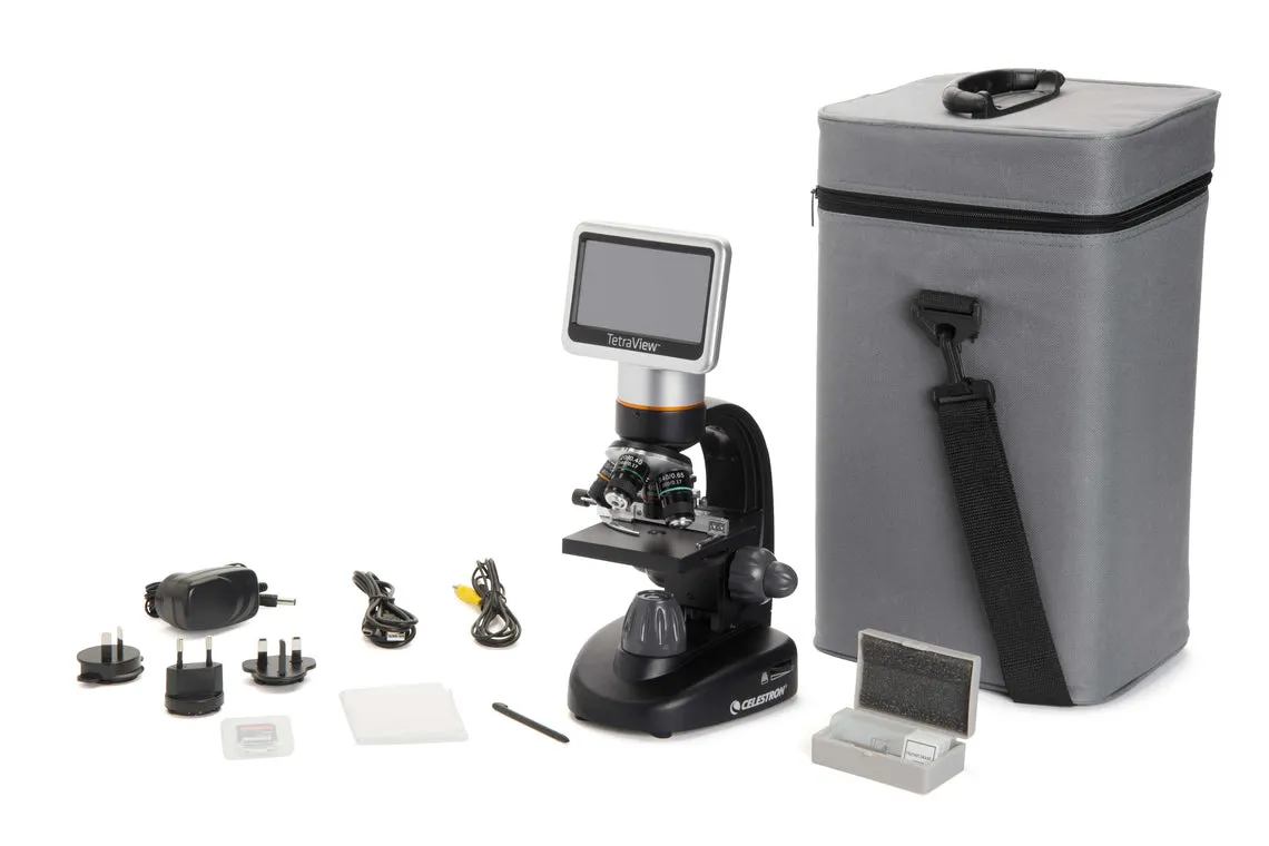 Celestron TetraView LCD Digital Touch Screen Microscope