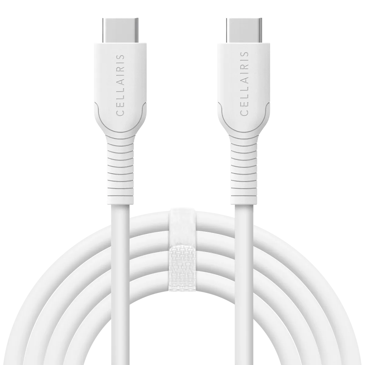 Charge Cable - 10FT USB-C to USB-C 60W White Cables