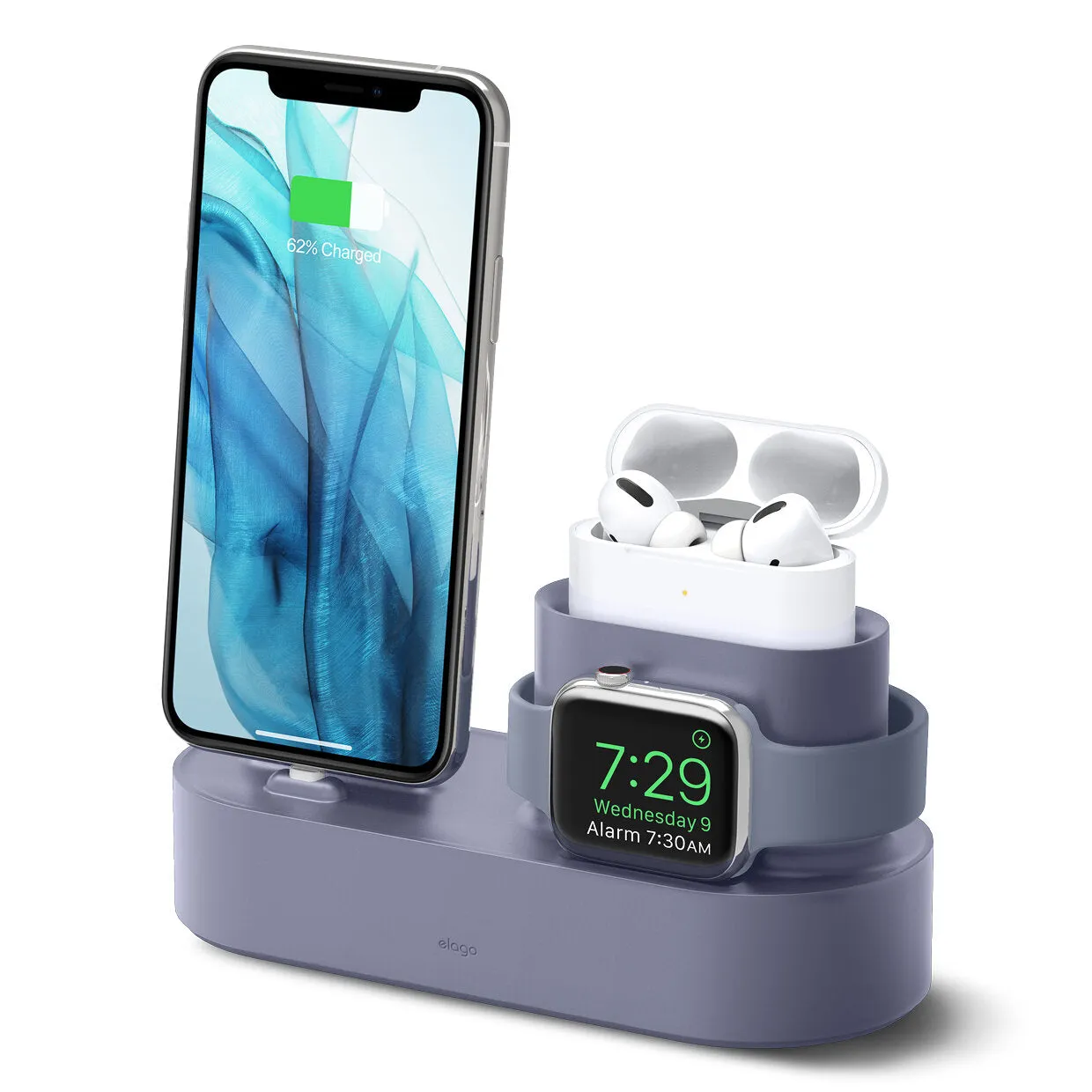 Elago 3 in 1 Charging Hub Compatible With AirPods Pro