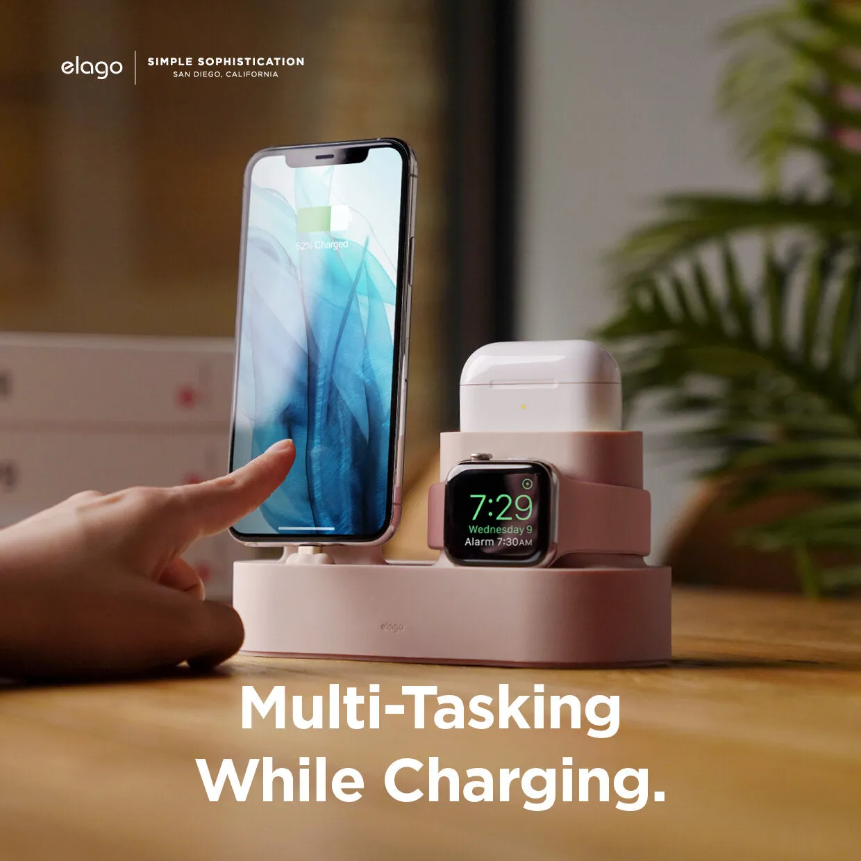 Elago 3 in 1 Charging Hub Compatible With AirPods Pro