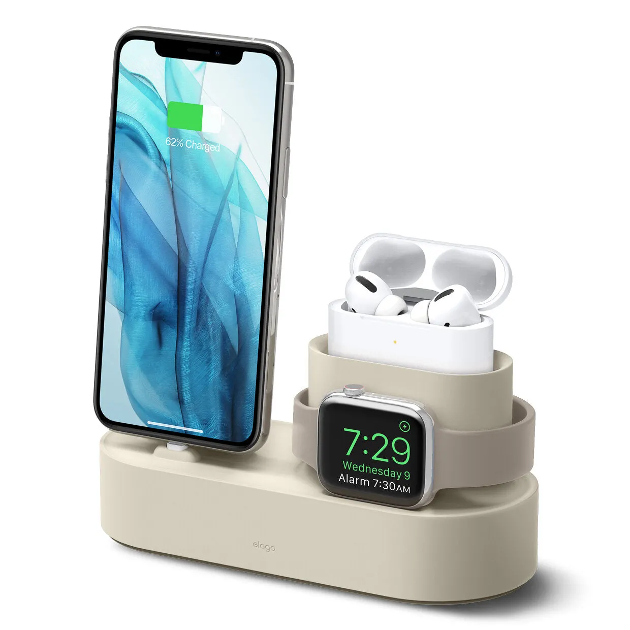 Elago 3 in 1 Charging Hub Compatible With AirPods Pro