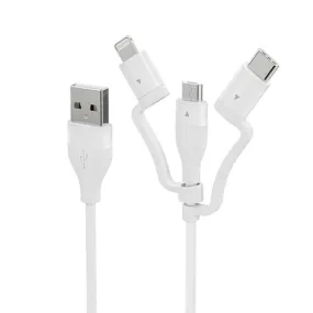 Elements 3-in-1 Charge and Sync Combo Cable 1M