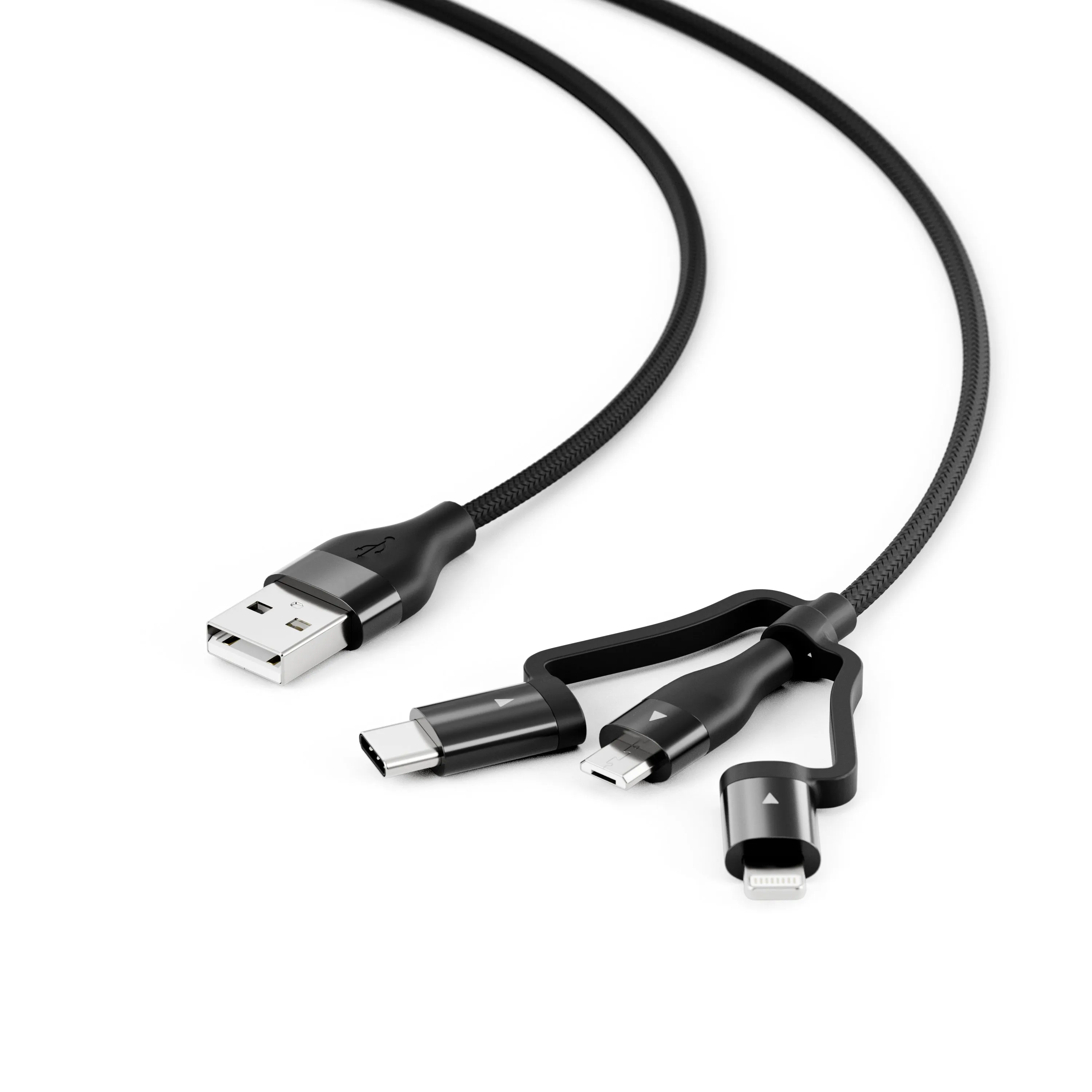 Elements 3-in-1 Charge and Sync Combo Cable 1M