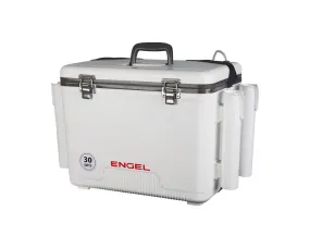 Engel 30QT Live Bait Dry Box/Cooler w/ Rod Holders