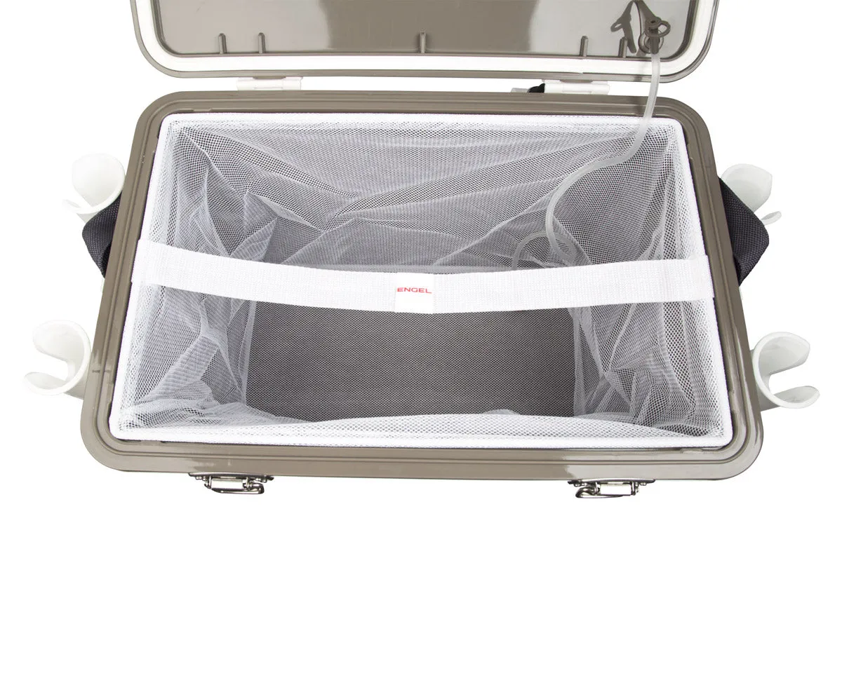 Engel 30QT Live Bait Dry Box/Cooler w/ Rod Holders