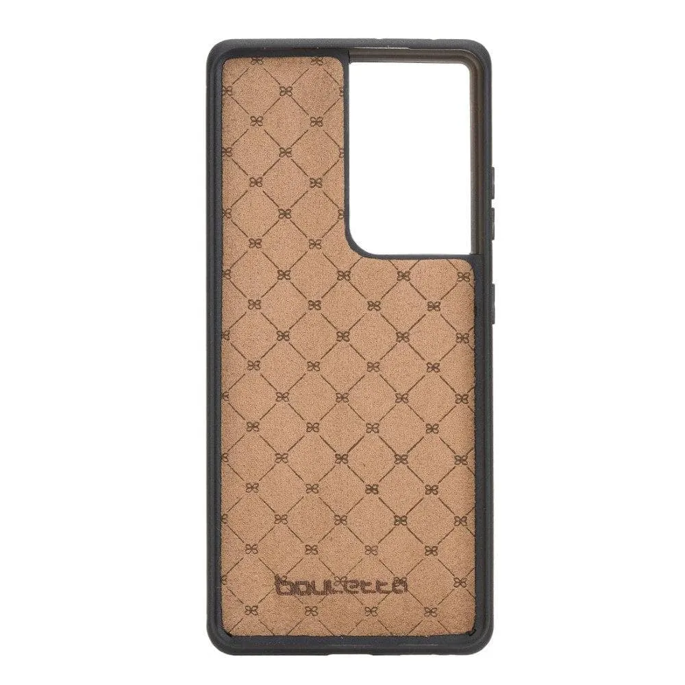 Flex Cover Back Leather Cases for Samsung Galaxy S21 Series