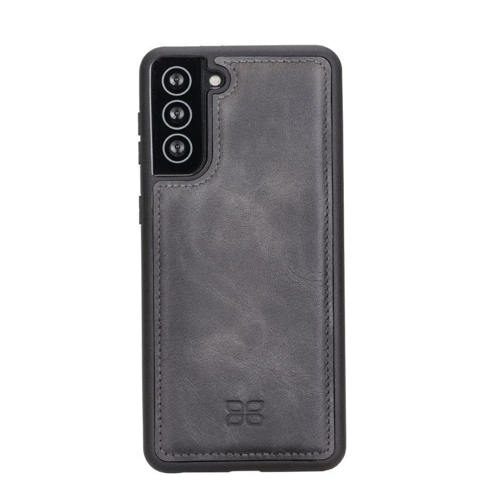 Flex Cover Back Leather Cases for Samsung Galaxy S21 Series