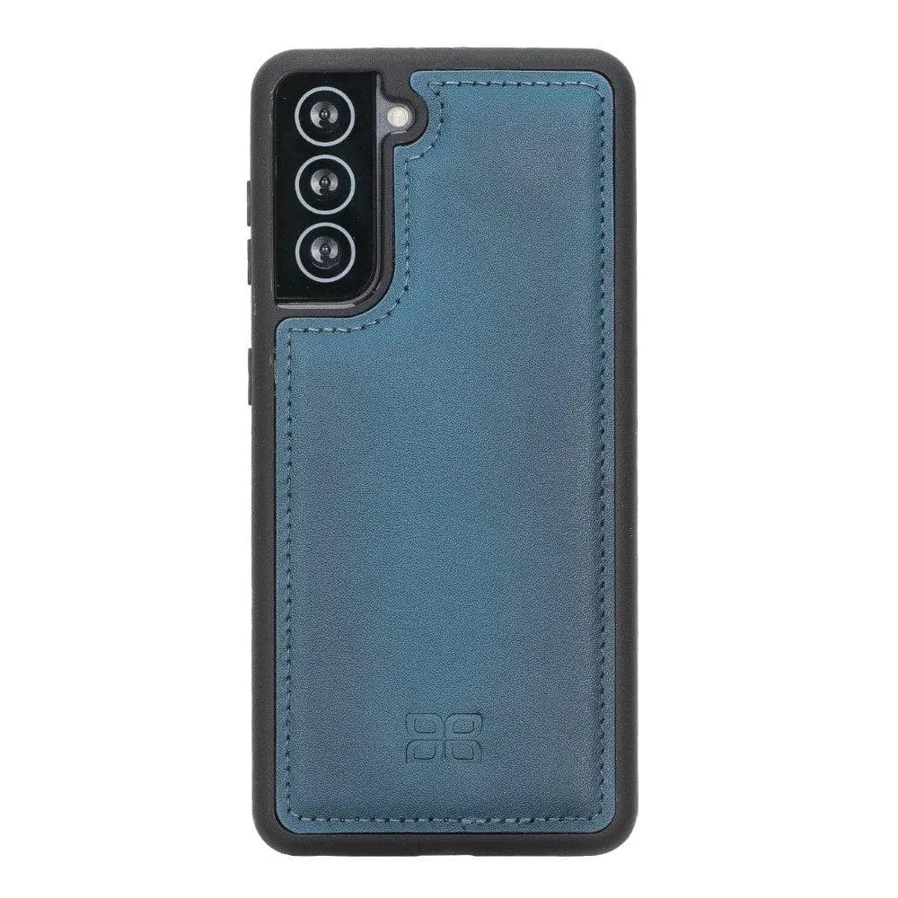 Flex Cover Back Leather Cases for Samsung Galaxy S21 Series