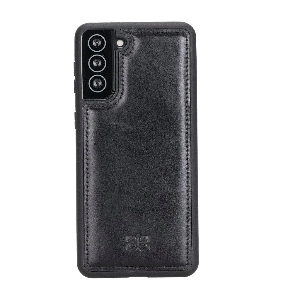 Flex Cover Back Leather Cases for Samsung Galaxy S21 Series