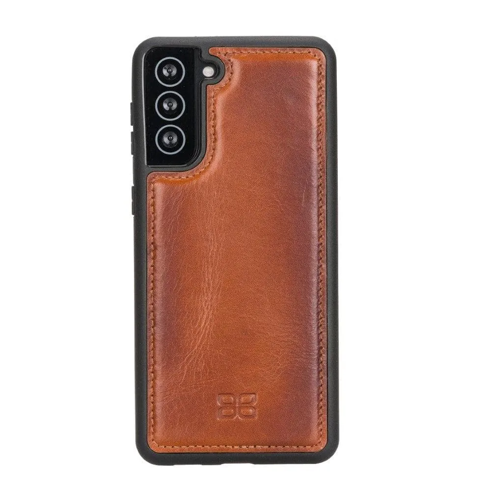 Flex Cover Back Leather Cases for Samsung Galaxy S21 Series