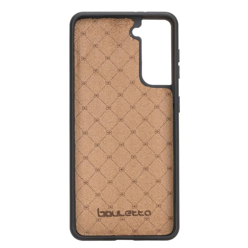 Flex Cover Back Leather Cases for Samsung Galaxy S21 Series