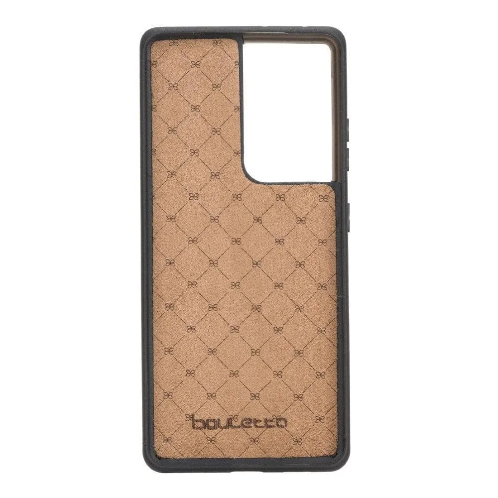 Flex Cover Back Leather Cases for Samsung Galaxy S21 Series