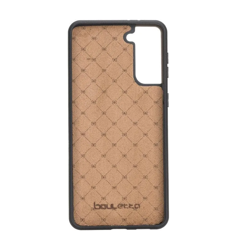 Flex Cover Back Leather Cases for Samsung Galaxy S21 Series