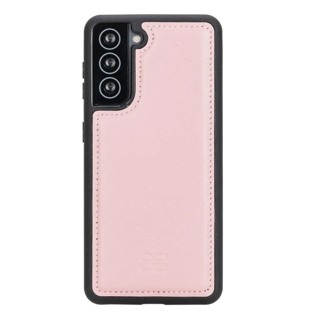 Flex Cover Back Leather Cases for Samsung Galaxy S21 Series