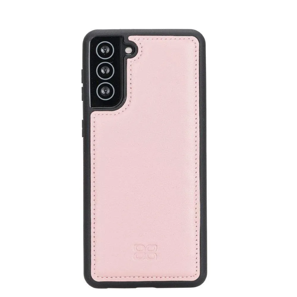 Flex Cover Back Leather Cases for Samsung Galaxy S21 Series