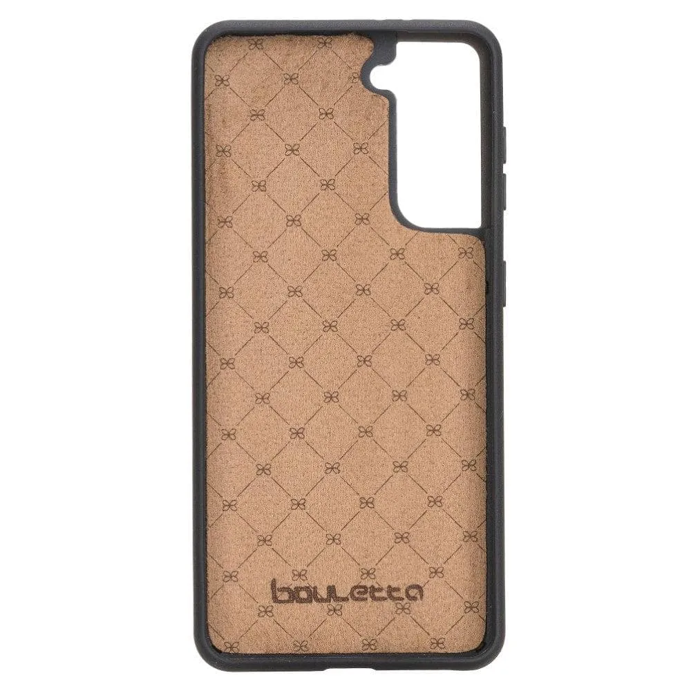 Flex Cover Back Leather Cases for Samsung Galaxy S21 Series