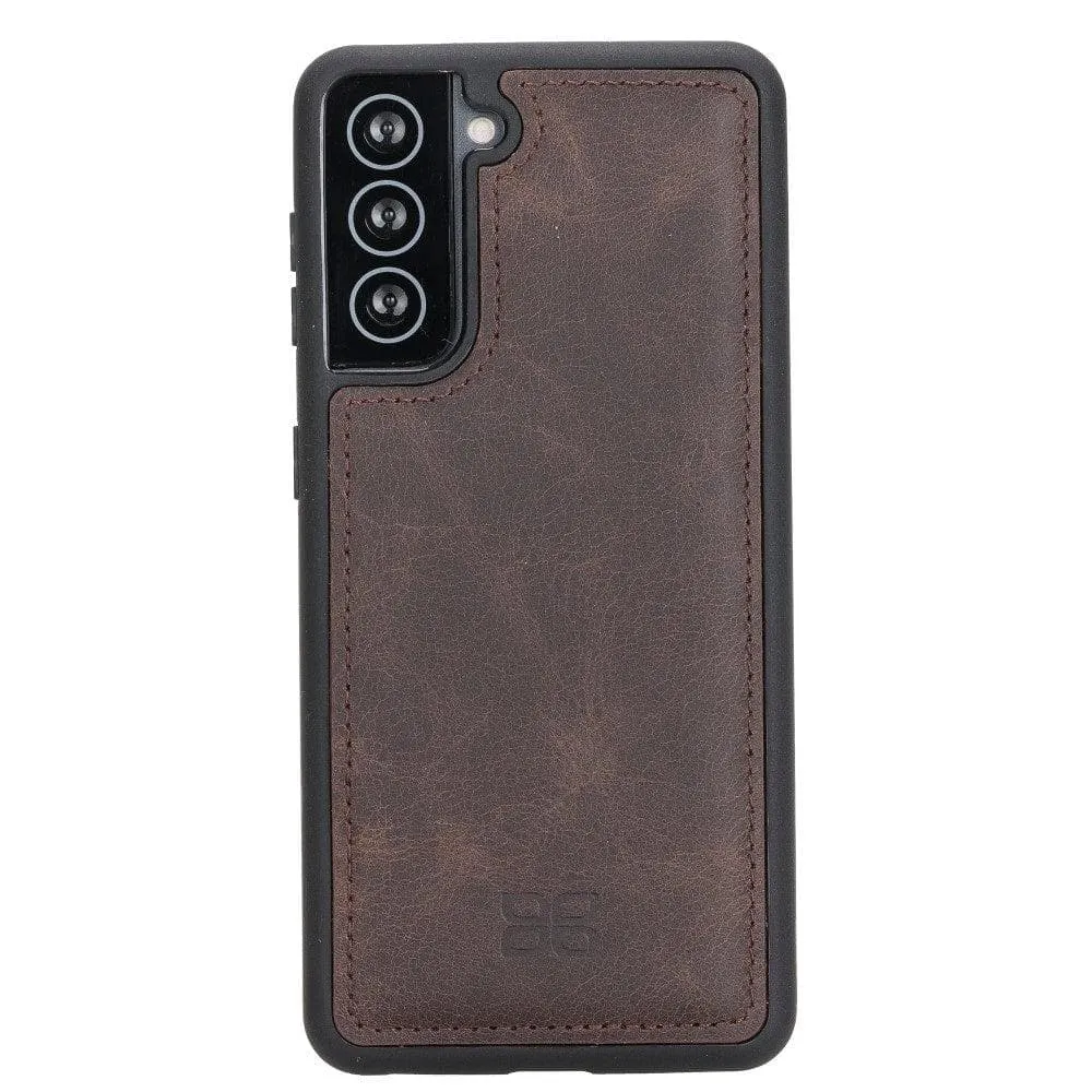 Flex Cover Back Leather Cases for Samsung Galaxy S21 Series